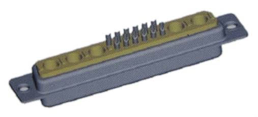 Coaxial D-SUB 17W5 FEMALE Solder Cup 